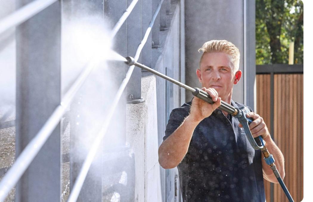 Professionele glas- en gevelreiniging